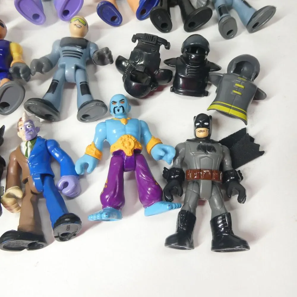 Mattel Fisher Price Imaginext Action Figures Lot Super Heroes